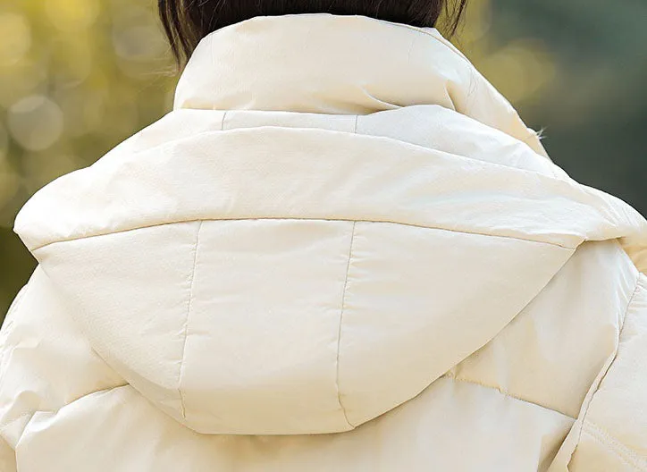 Stylish and Water-resistant Cropped Puffer Jacket for Women