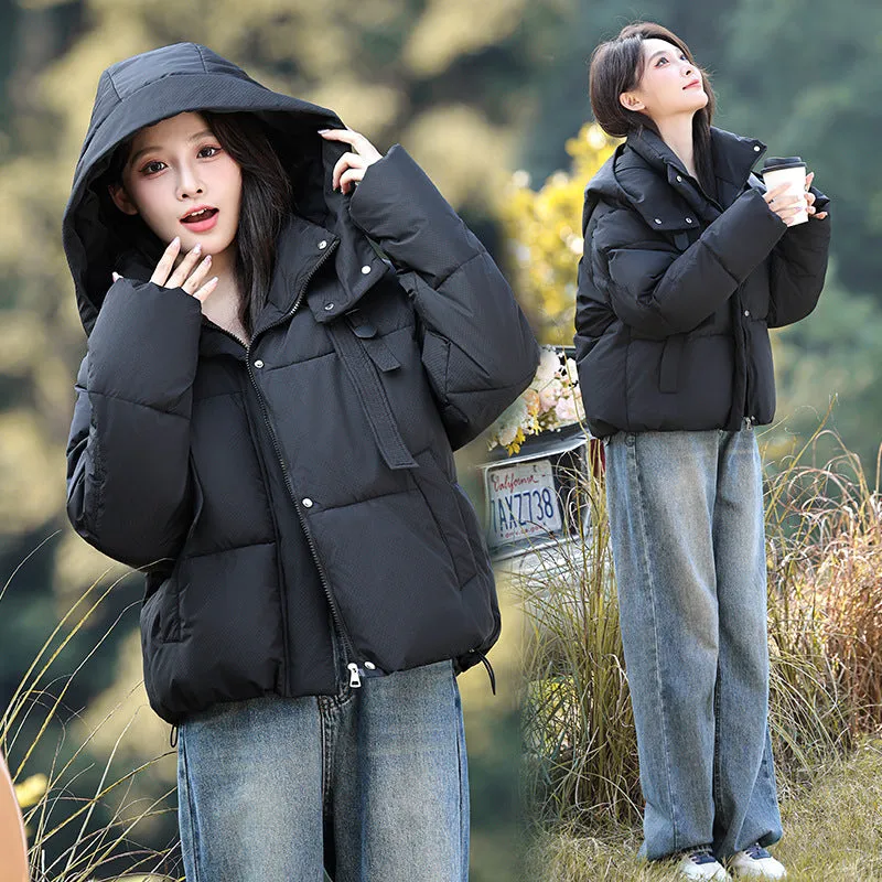 Stylish and Water-resistant Cropped Puffer Jacket for Women