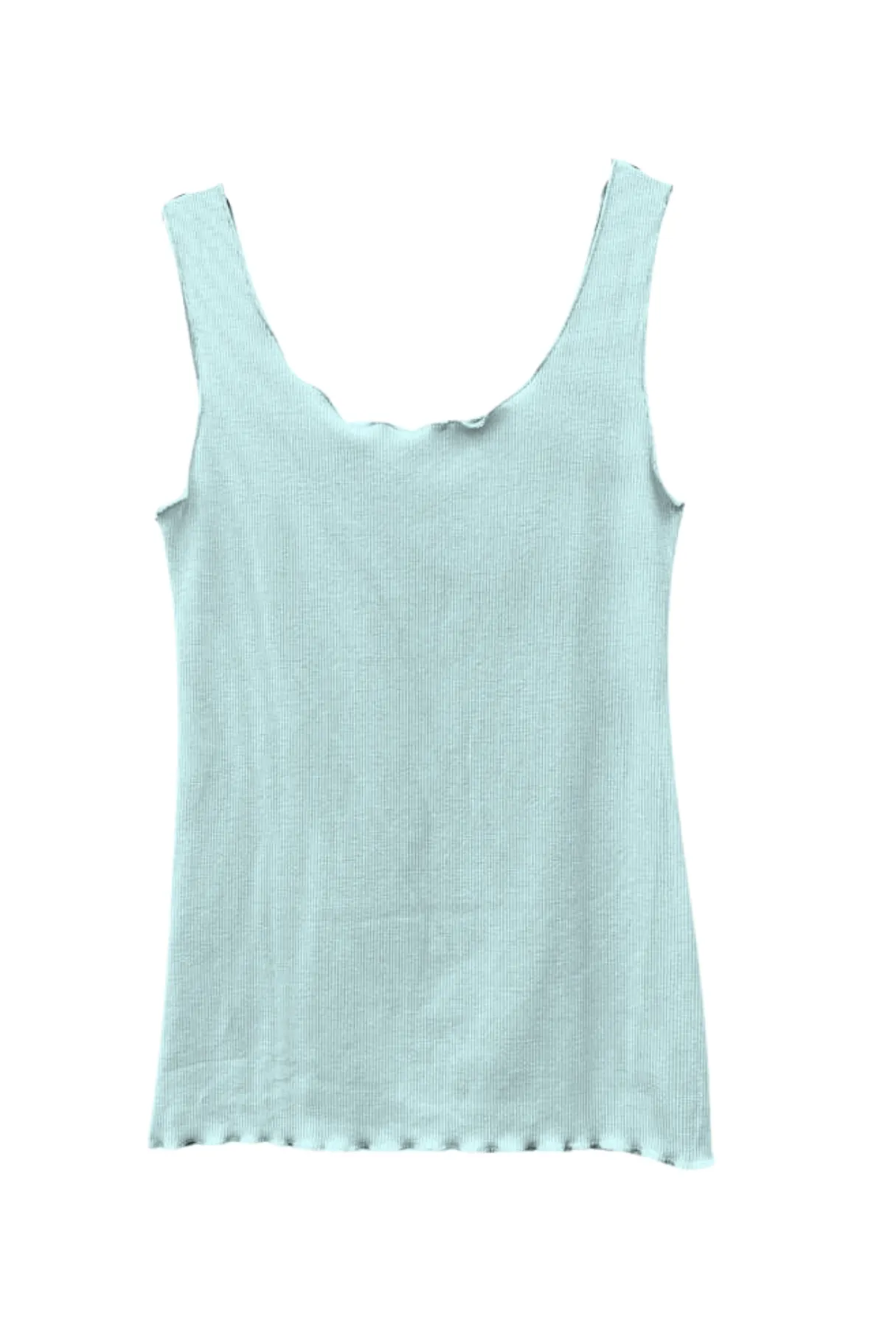 Suns Out Singlet Top - Sky