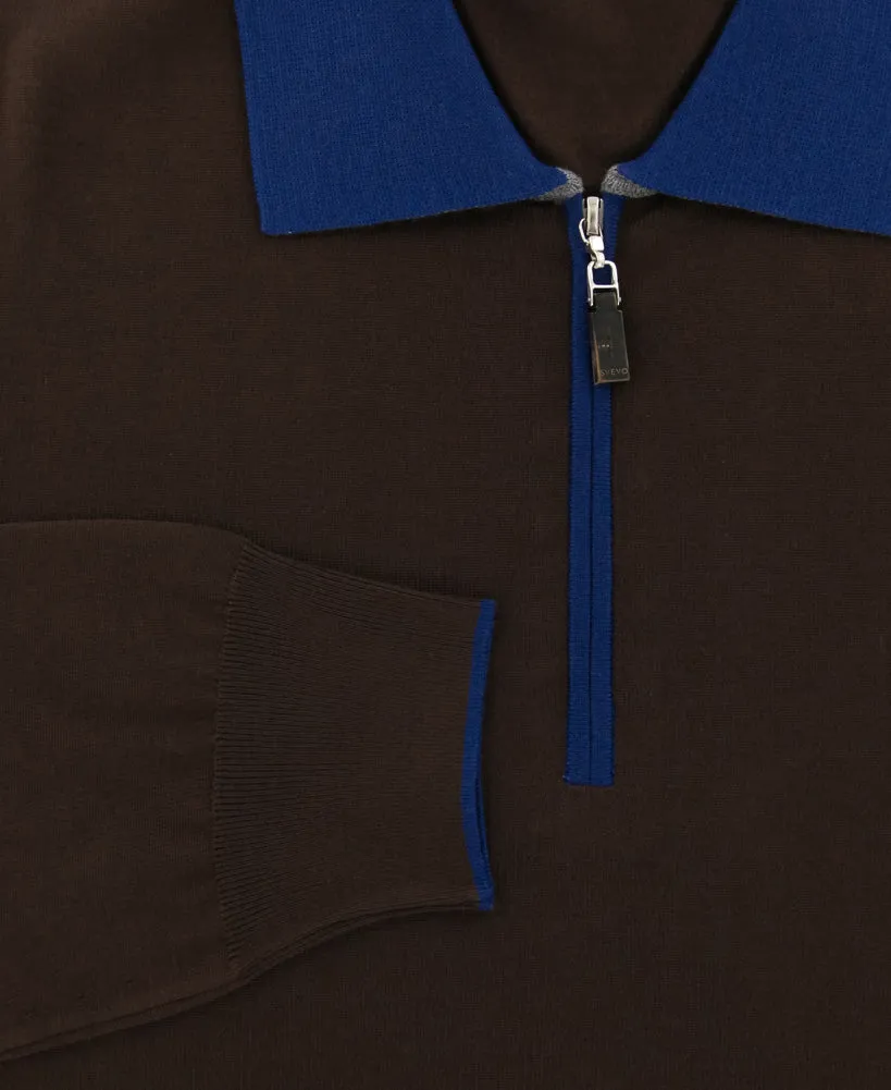 Svevo Parma Brown Sweater