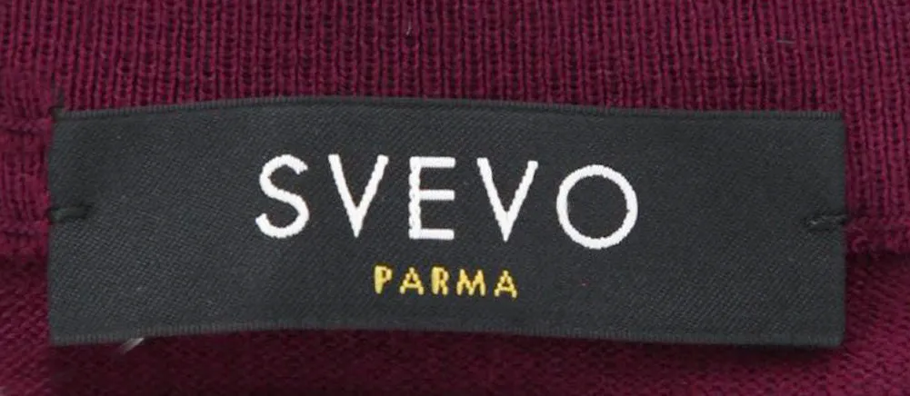Svevo Parma Burgundy Red Sweater