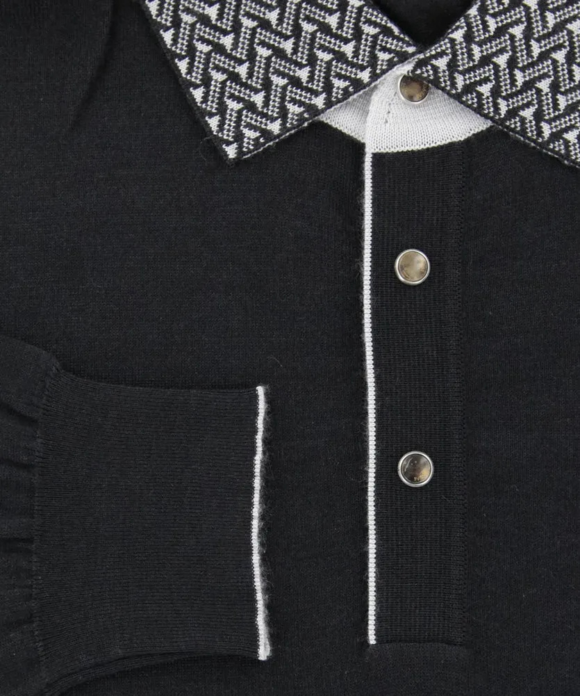 Svevo Parma Charcoal Gray Sweater