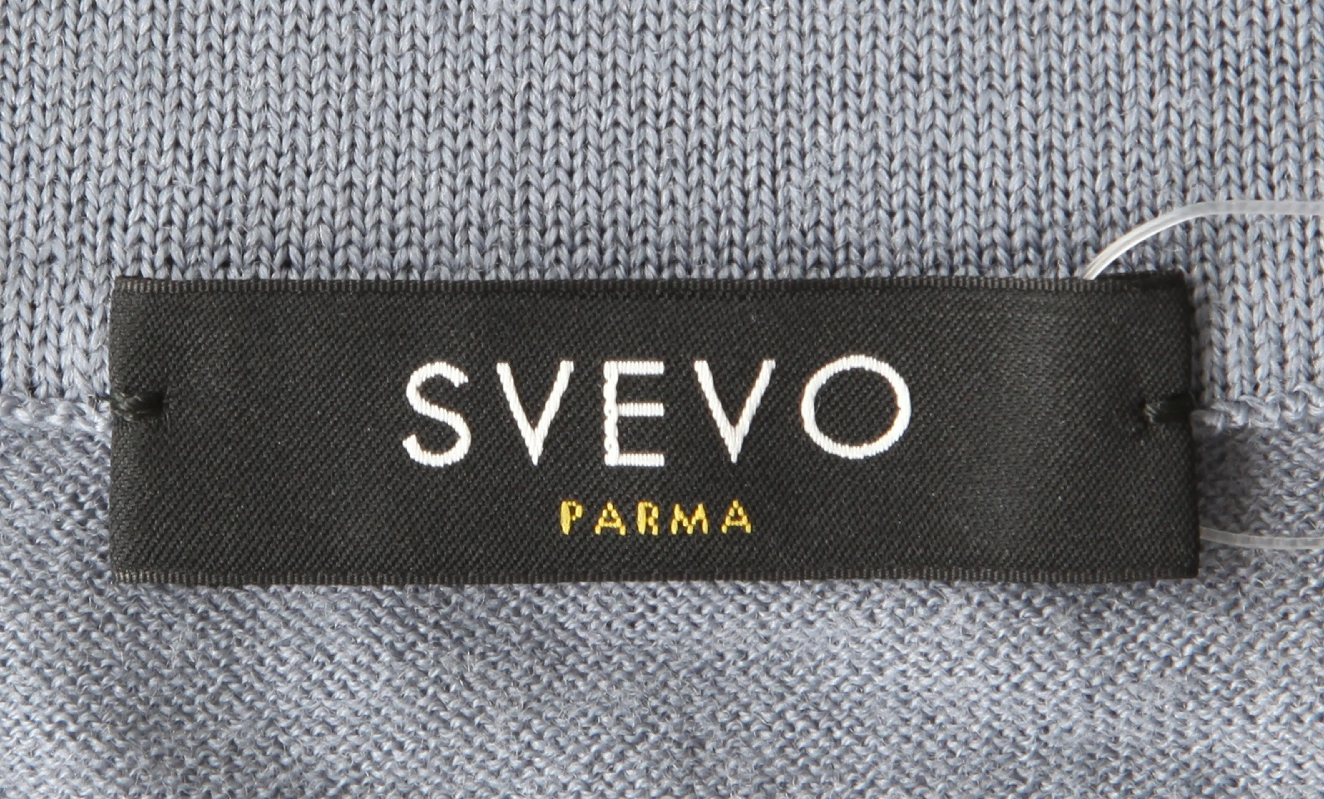 Svevo Parma Gray 1/4 Zip Polo Sweater
