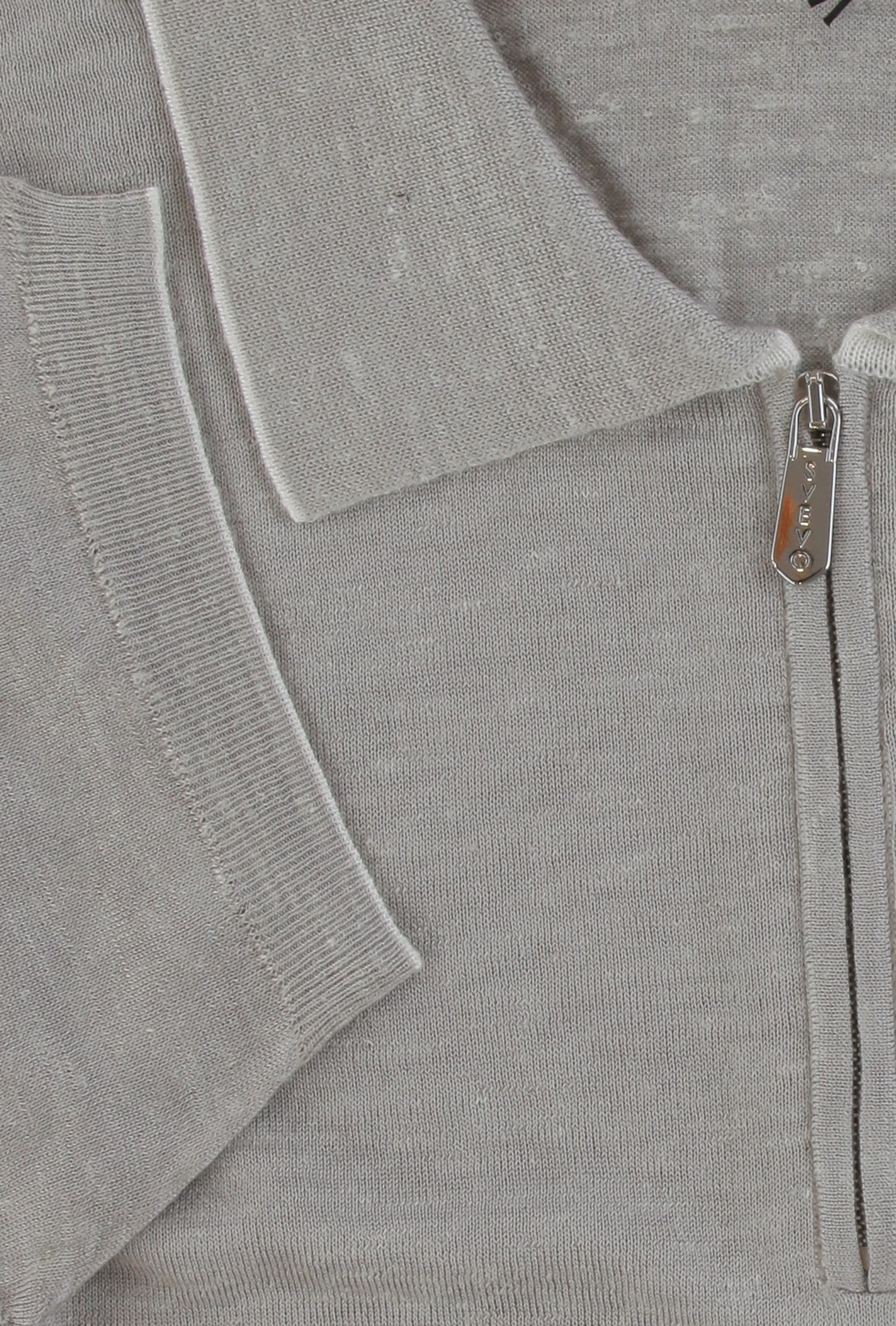Svevo Parma Light Brown 1/4 Zip Polo Sweater