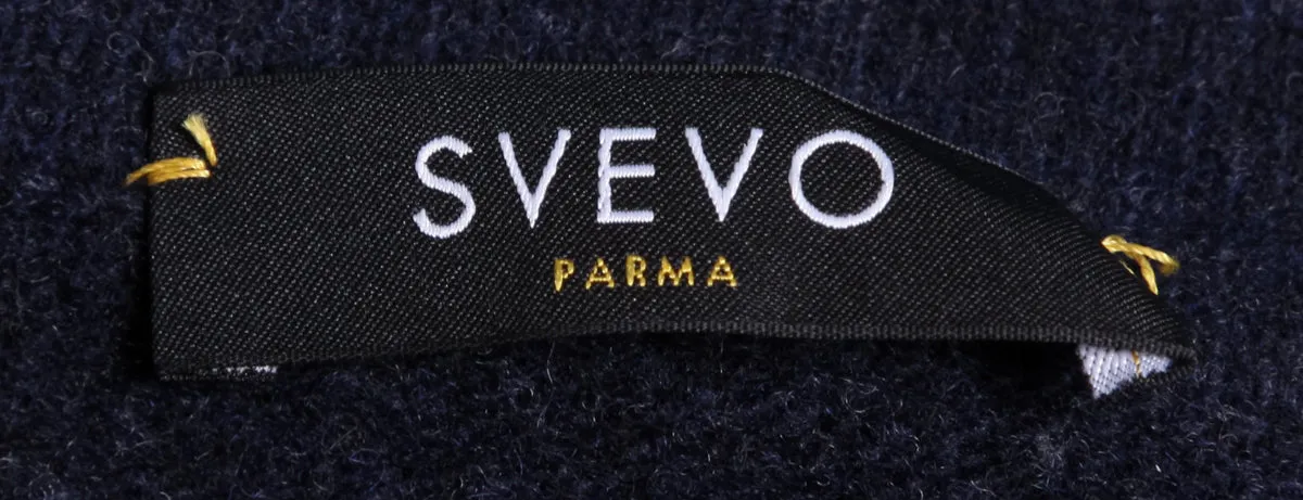Svevo Parma Midnight Navy Blue Shawl Sweater