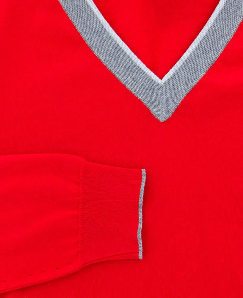 Svevo Parma Red Sweater