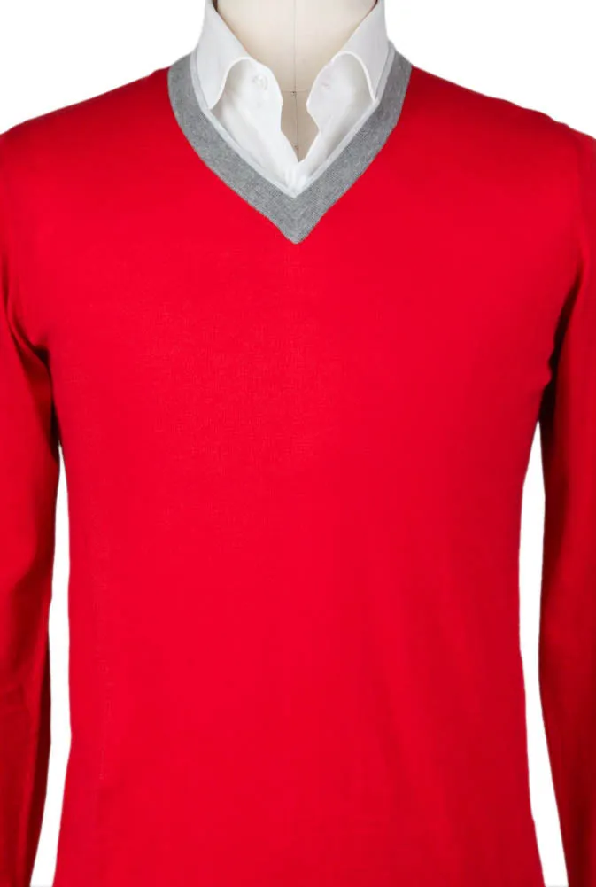 Svevo Parma Red Sweater