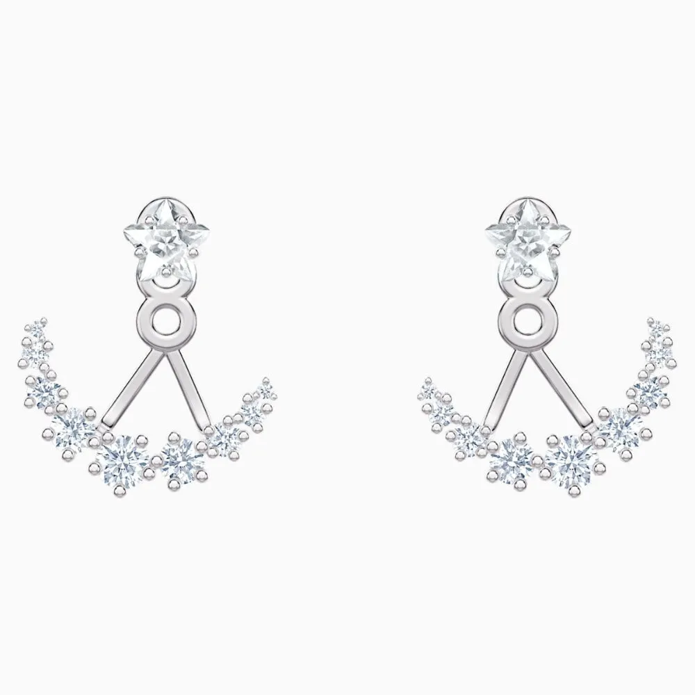 Swarovski PenÃƒÂ©lope Cruz Moonsun Pierced Earring Jackets White