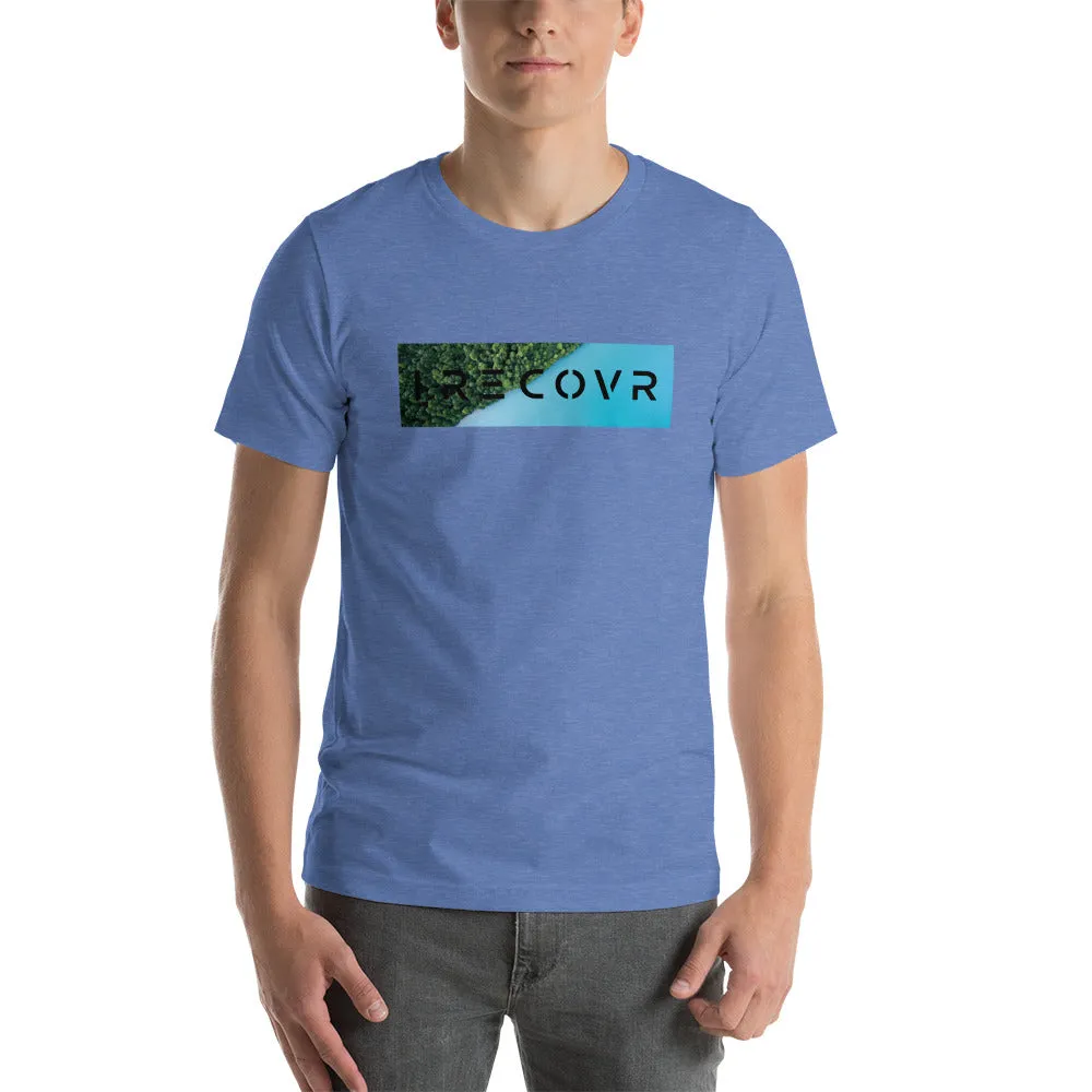 Switzerland Lake Unisex Block T-Shirt
