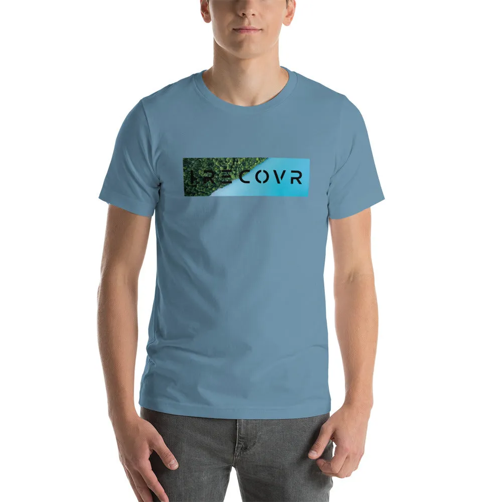 Switzerland Lake Unisex Block T-Shirt