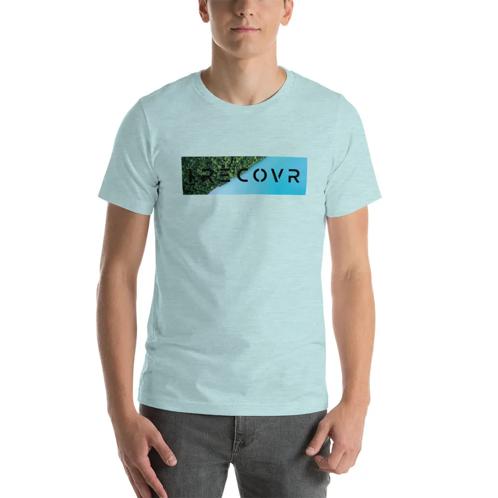 Switzerland Lake Unisex Block T-Shirt