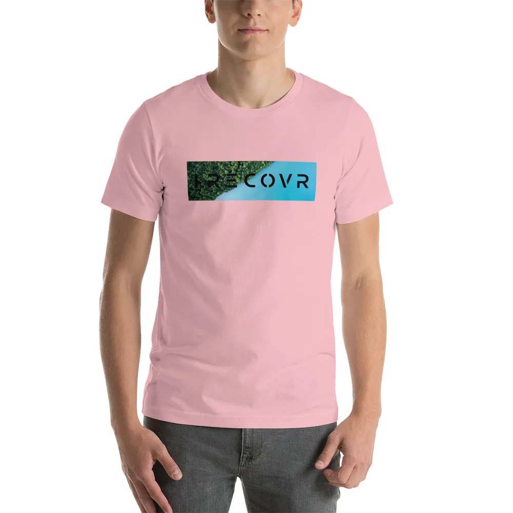 Switzerland Lake Unisex Block T-Shirt