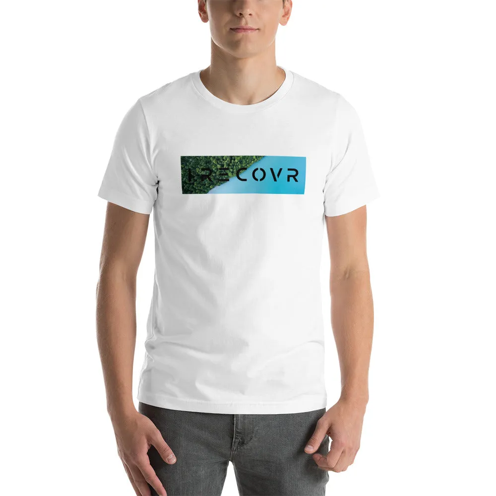 Switzerland Lake Unisex Block T-Shirt
