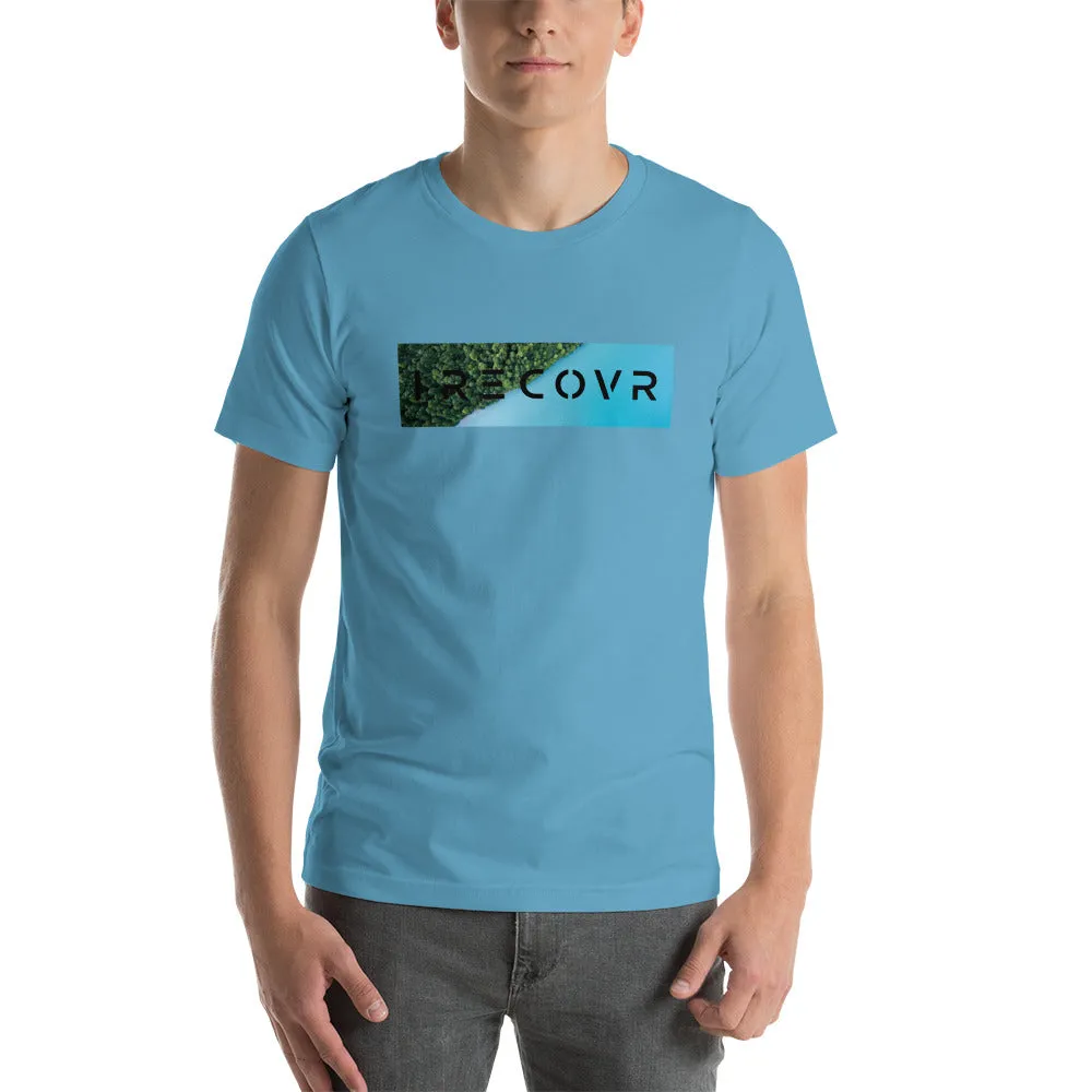 Switzerland Lake Unisex Block T-Shirt