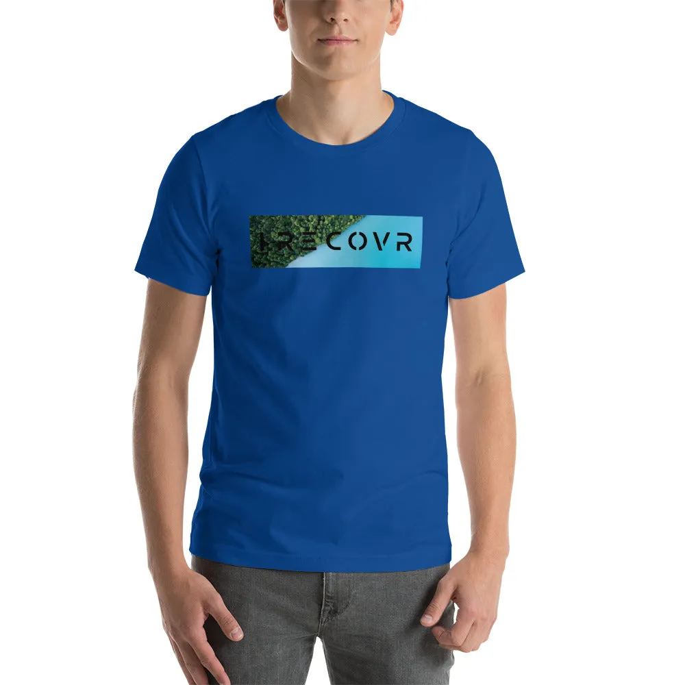 Switzerland Lake Unisex Block T-Shirt