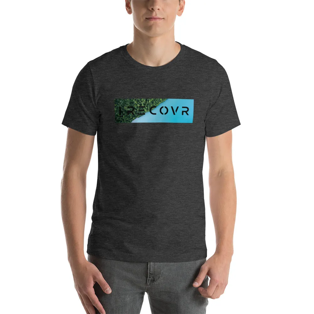 Switzerland Lake Unisex Block T-Shirt