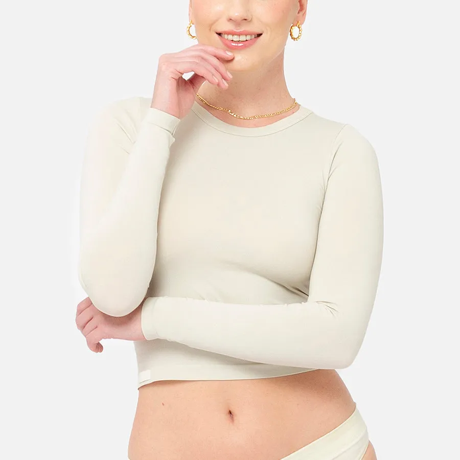T-Shirt Manga Larga Stretch