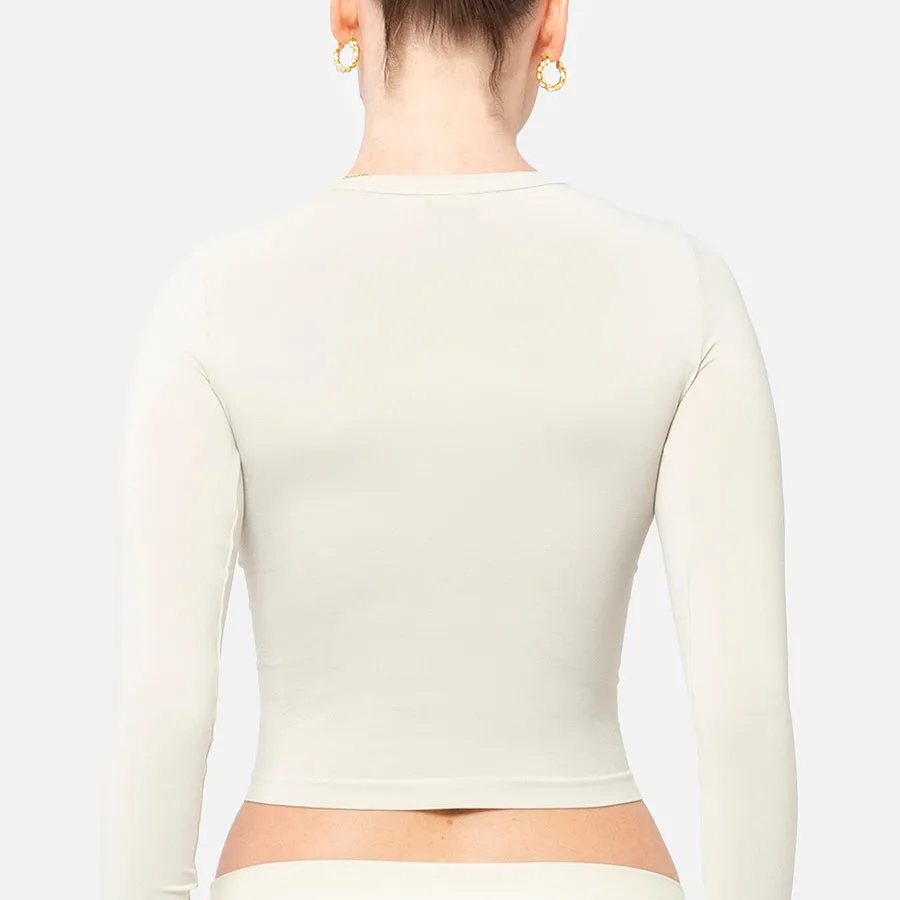 T-Shirt Manga Larga Stretch