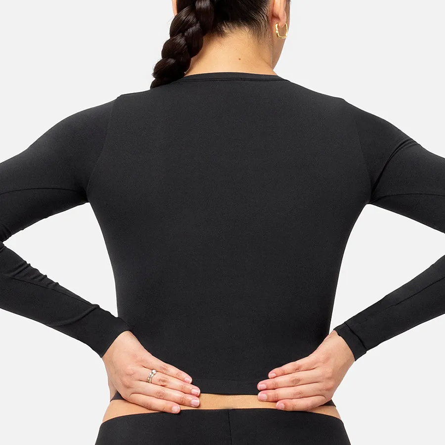 T-Shirt Manga Larga Stretch