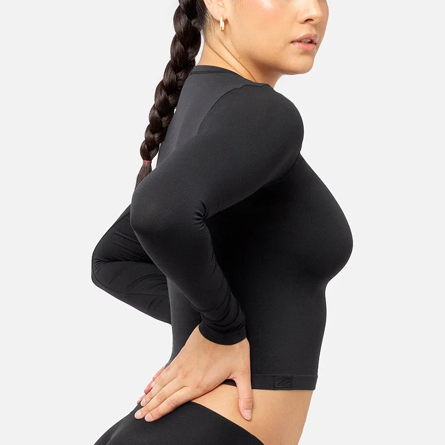 T-Shirt Manga Larga Stretch