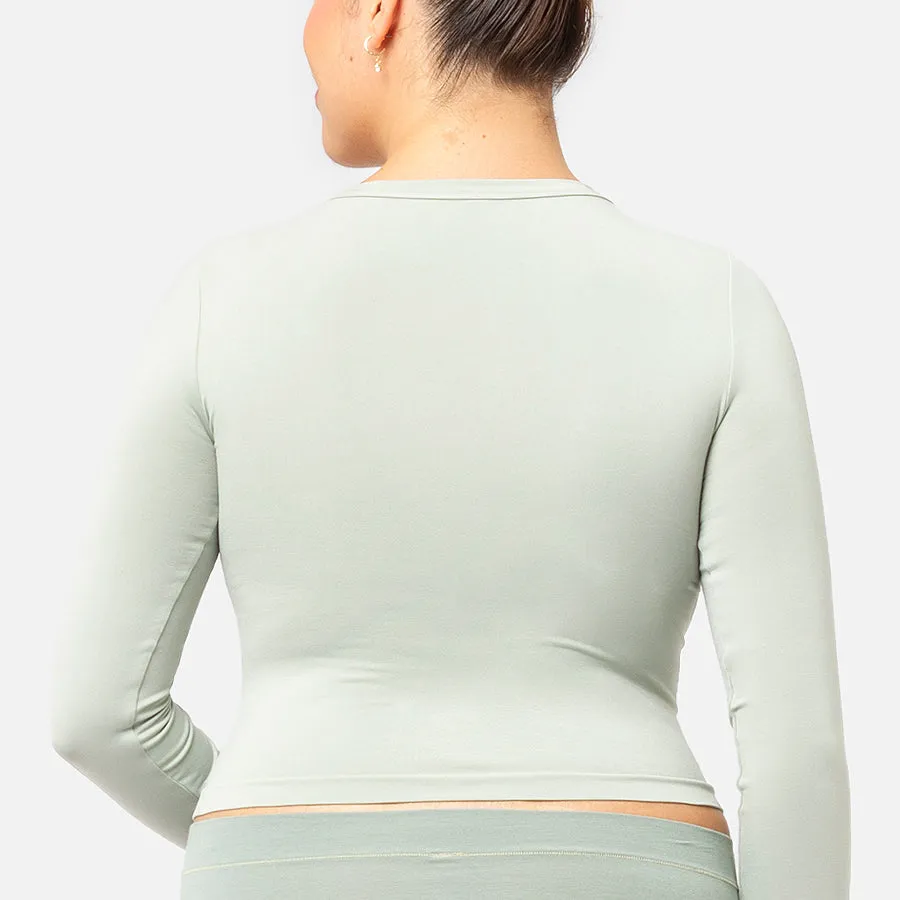 T-Shirt Manga Larga Stretch