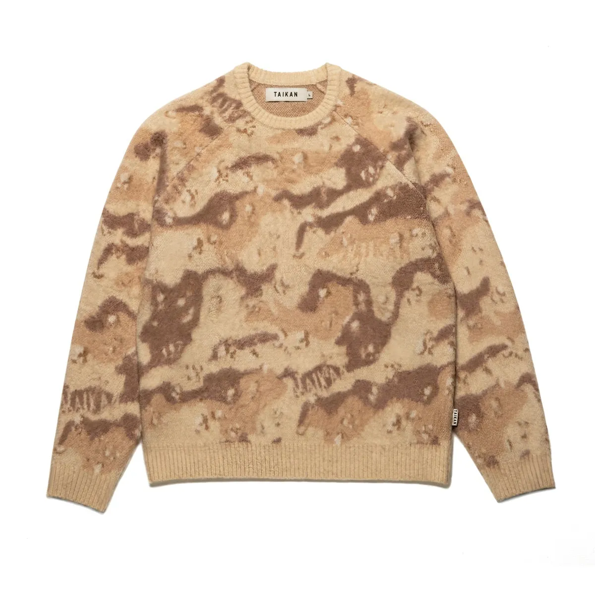 Taikan Men Custom Sweater Desert Camo TK0008-DESCAM