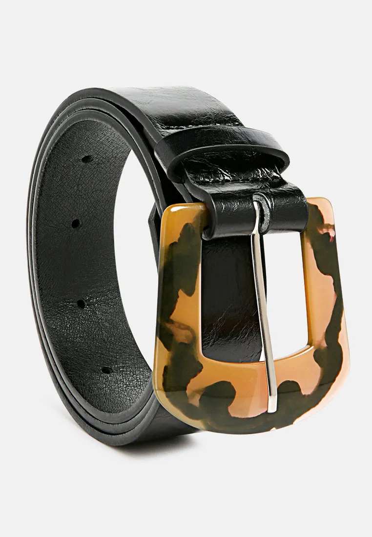 taste it wild solid textured belt