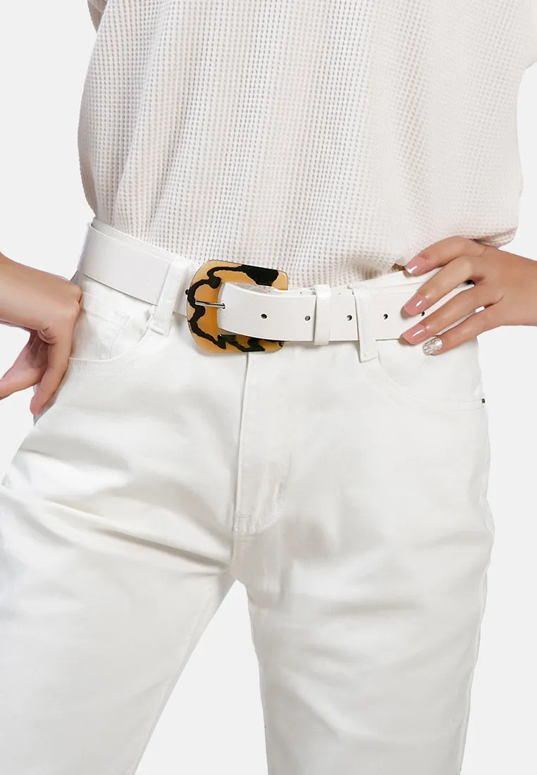 taste it wild solid textured belt