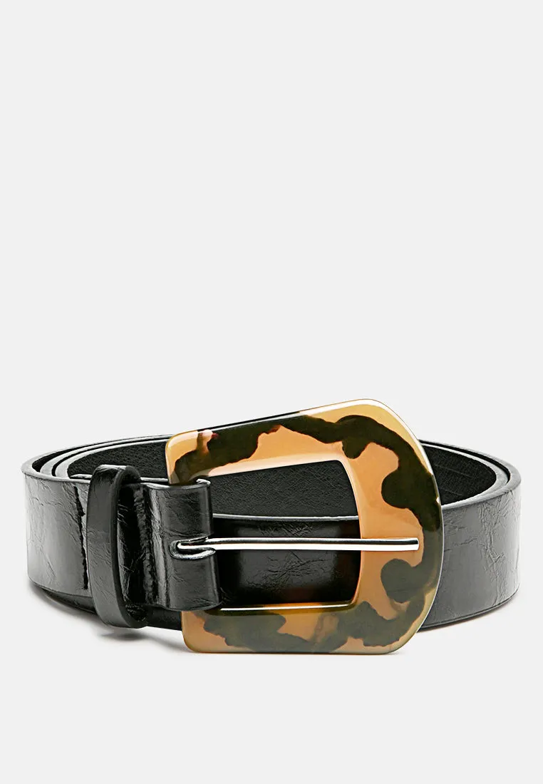 taste it wild solid textured belt