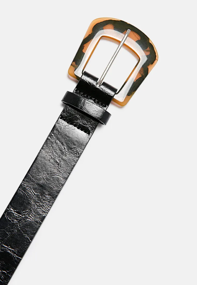 taste it wild solid textured belt