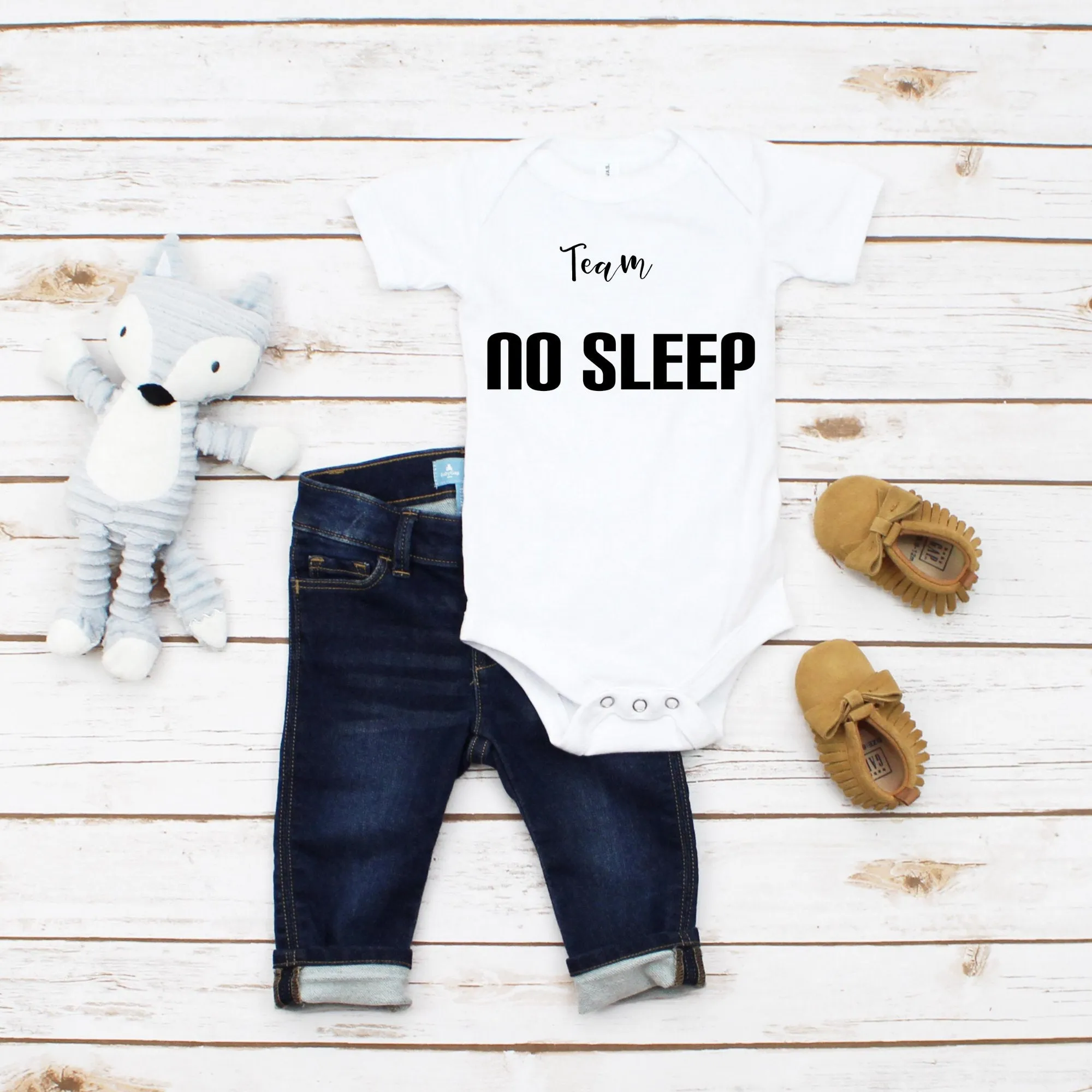 Team No Sleep Ladies Tee & Team No Sleep Child Tee Mother Son Matching Shirts Mother daughter Matching Shirts