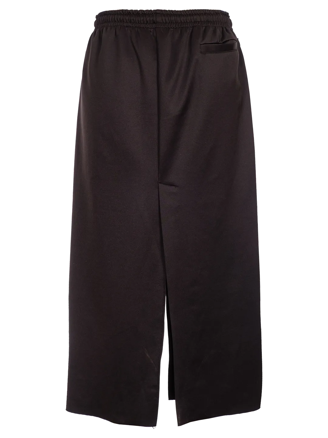 Techno Cotton Midi Skirt
