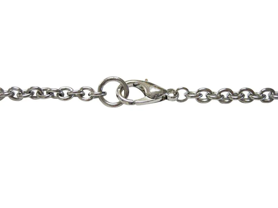Textured Camera Pendant Necklace