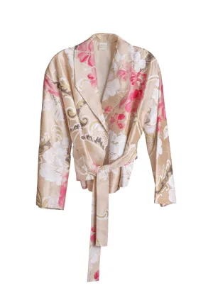 The Cropped Jacket - Floral