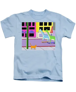 There Were Two Giraffes - Kids T-Shirt