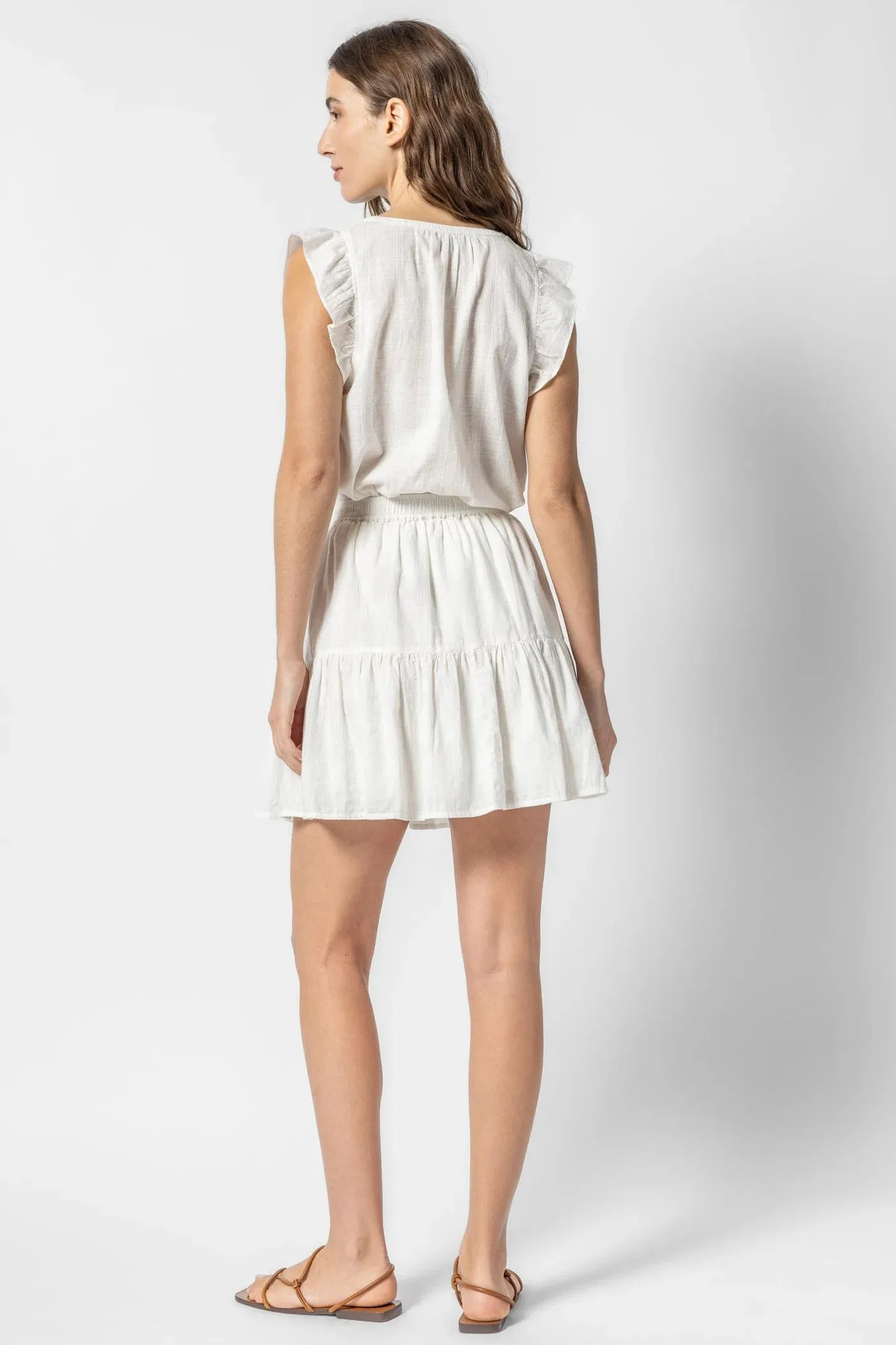 TIERED SHORT SKIRT