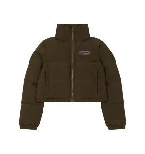 TRAPSTAR WOMEN’S HYPERDRIVE PUFFER JACKET - OLIVE