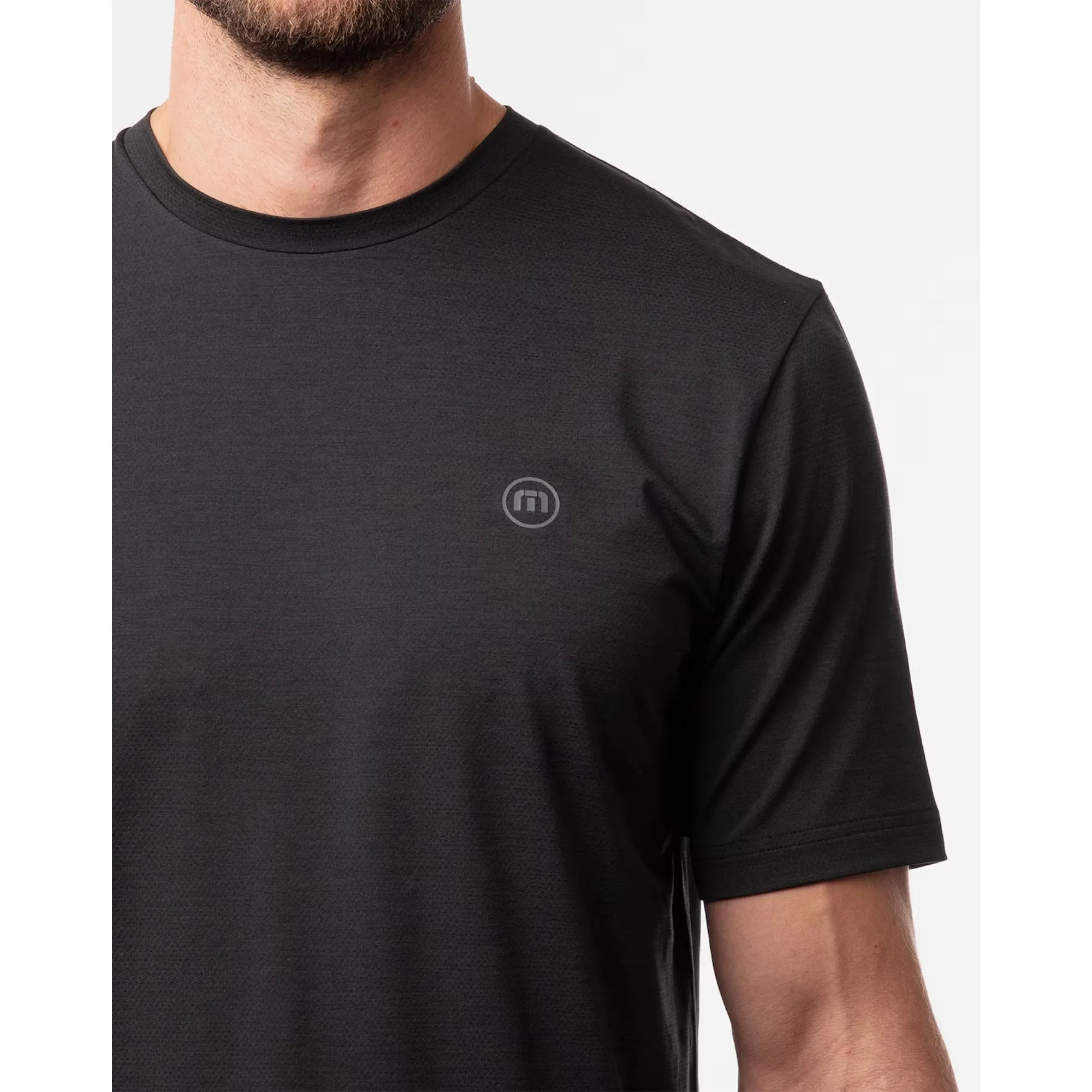 TRAVIS MATHEW MENS SCENIC VISTA T-SHIRT - BLACK