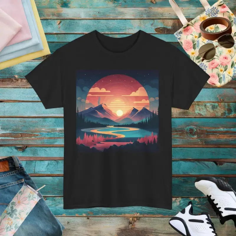 Trendy Fashion Unisex Cotton Tee for Bold Style