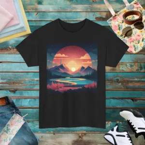 Trendy Fashion Unisex Cotton Tee for Bold Style
