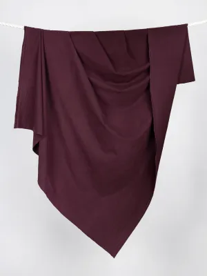 Tumbled Non Stretch Cotton - Mulberry - Swatch
