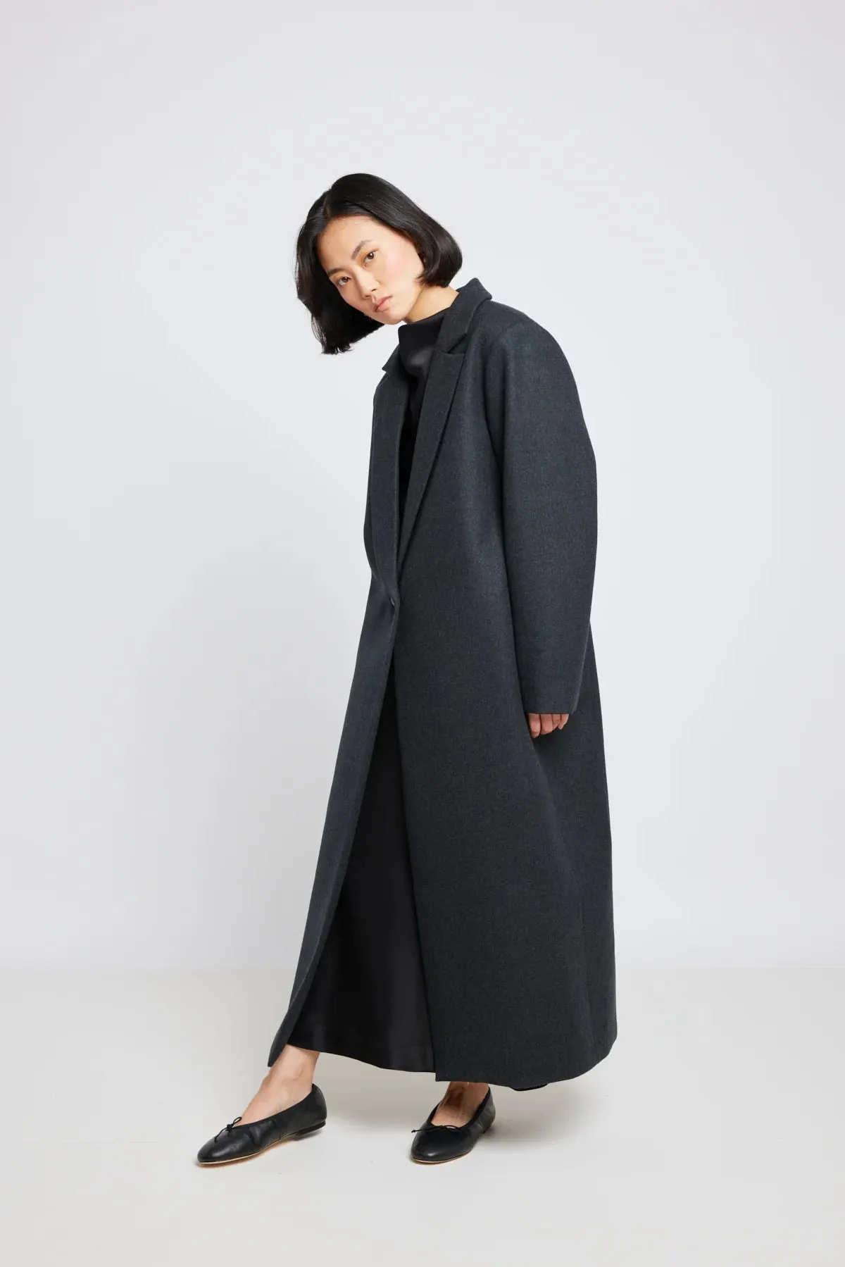 Twenty Seven Names Challenge Accepted Coat - Charcoal