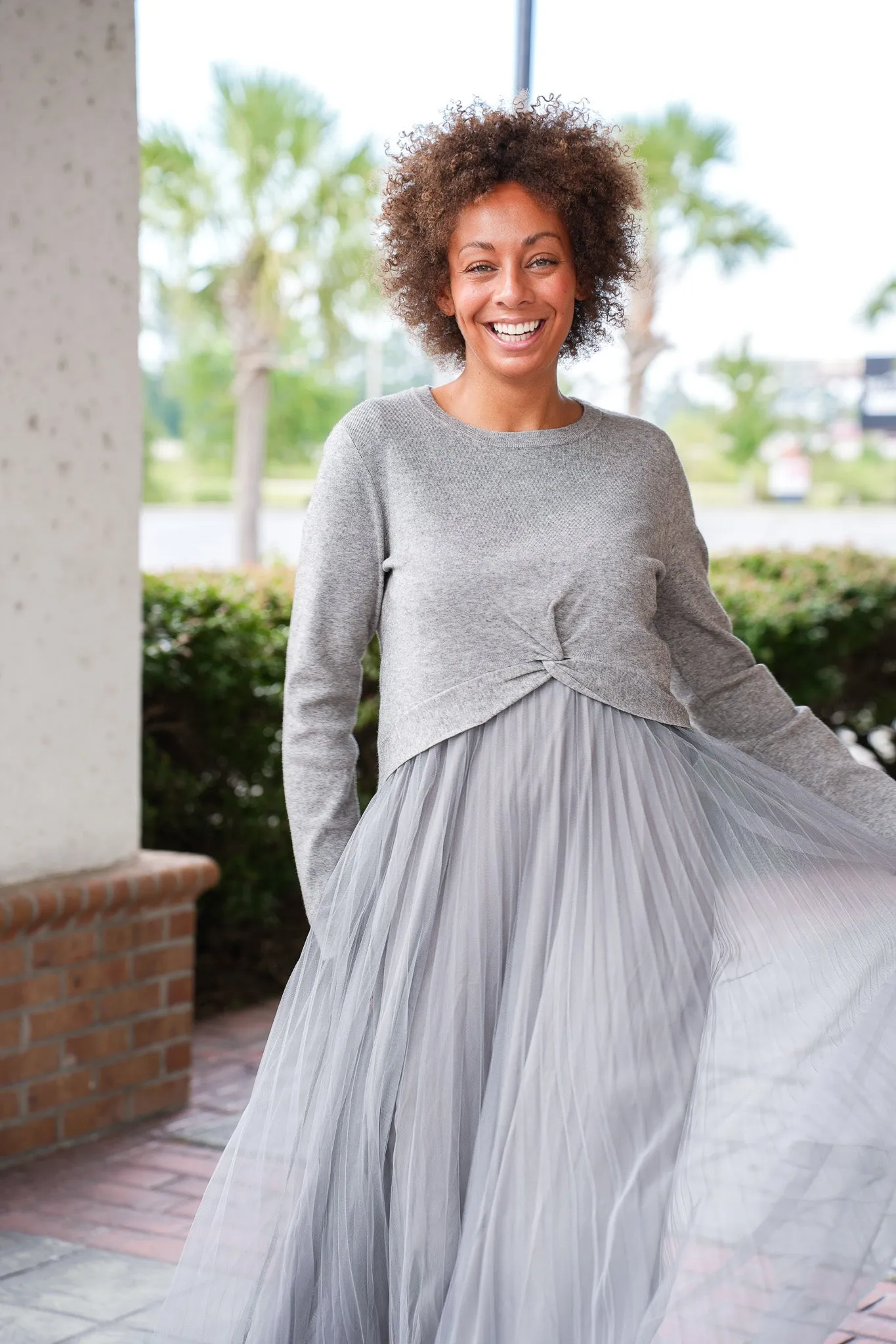 Twist Sweater Dress Set