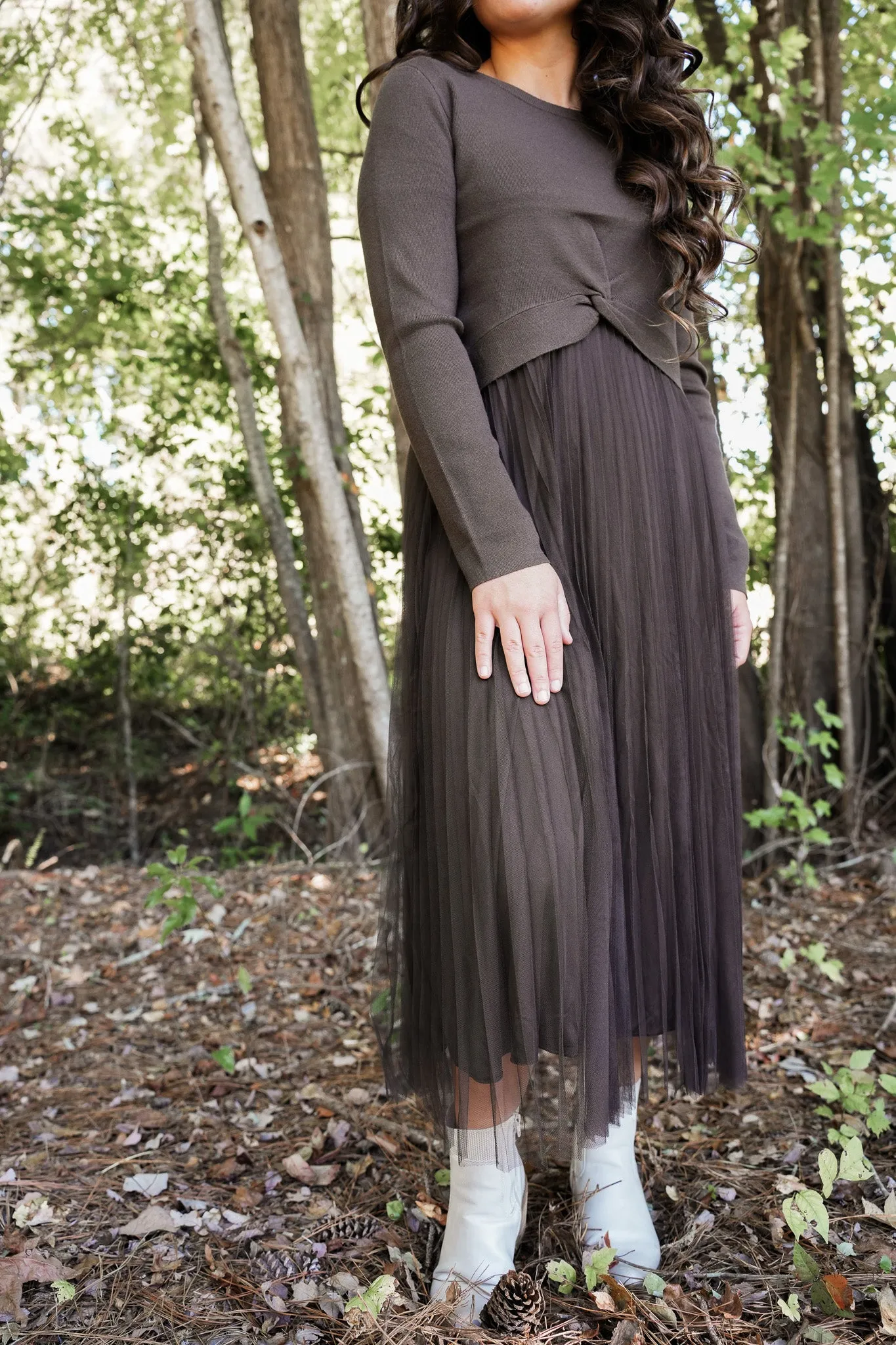 Twist Sweater Dress Set