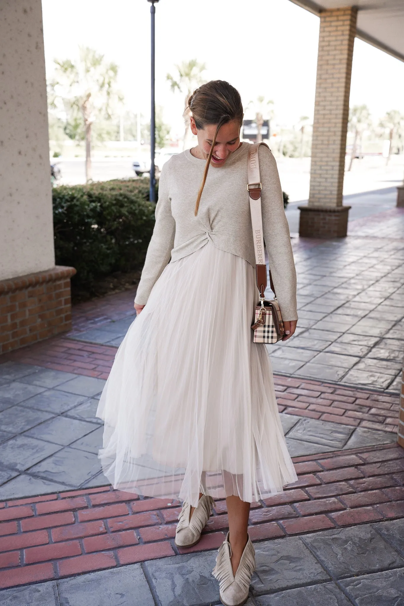Twist Sweater Dress Set
