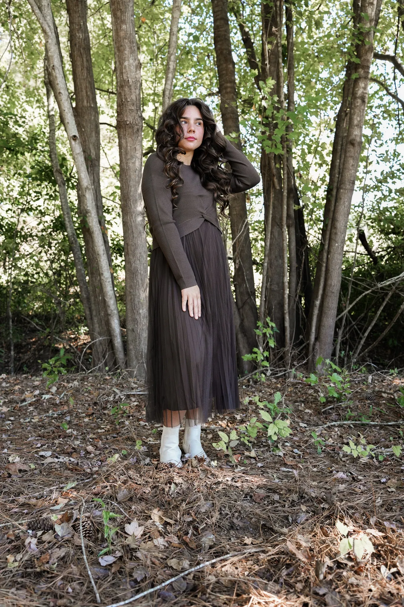 Twist Sweater Dress Set