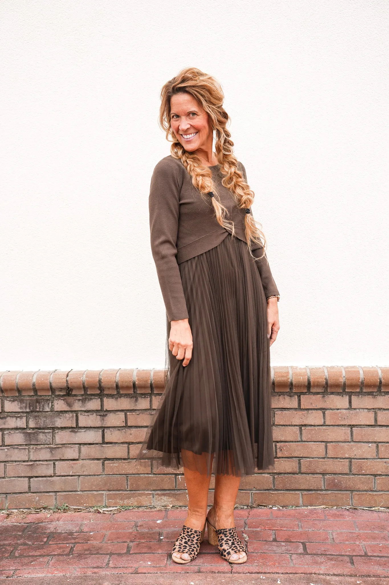 Twist Sweater Dress Set