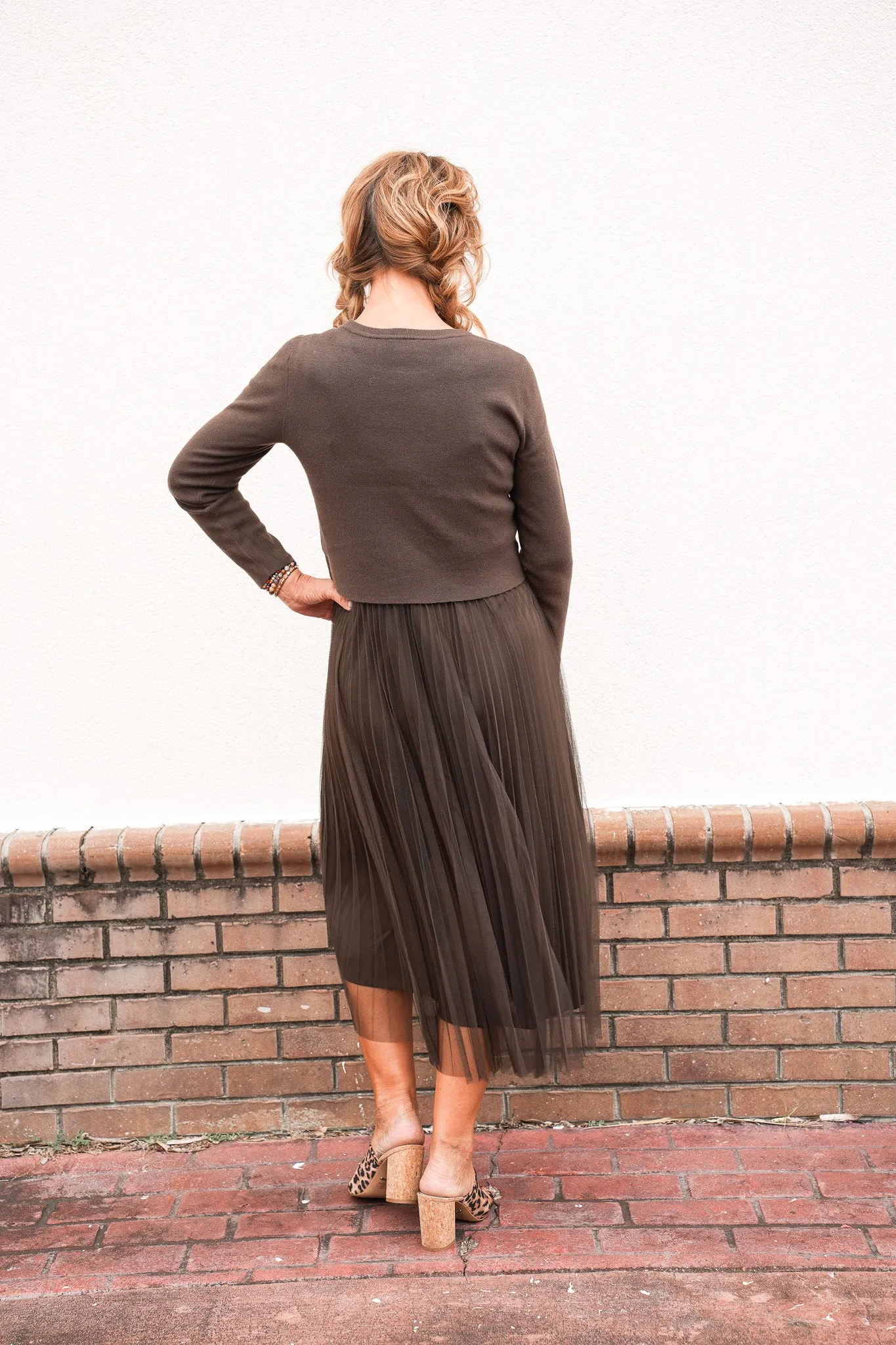 Twist Sweater Dress Set