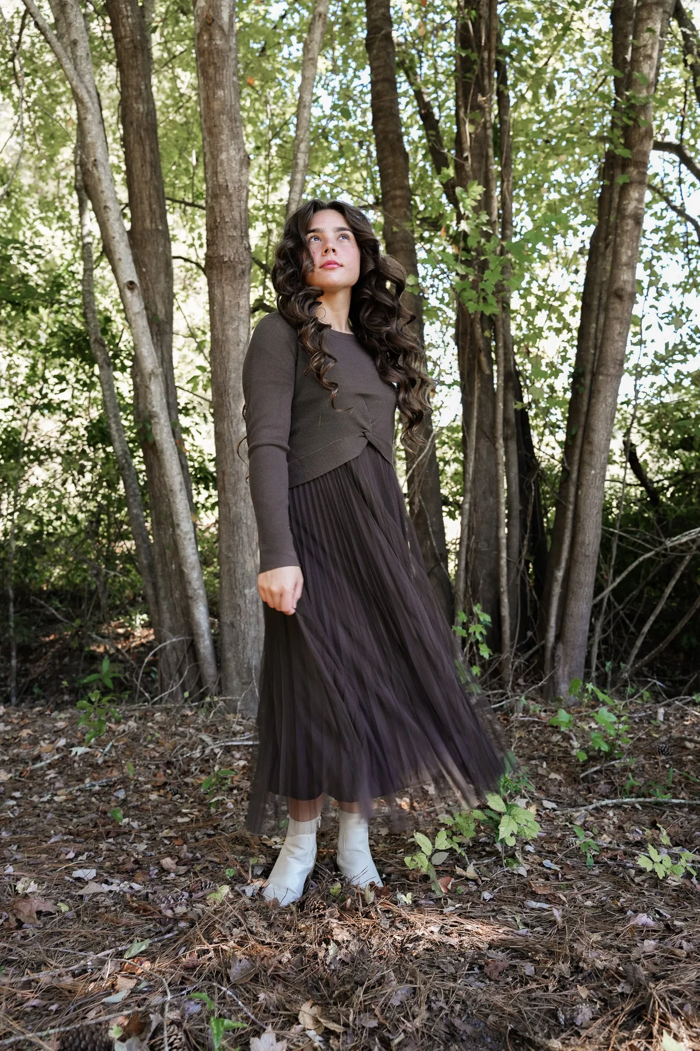 Twist Sweater Dress Set