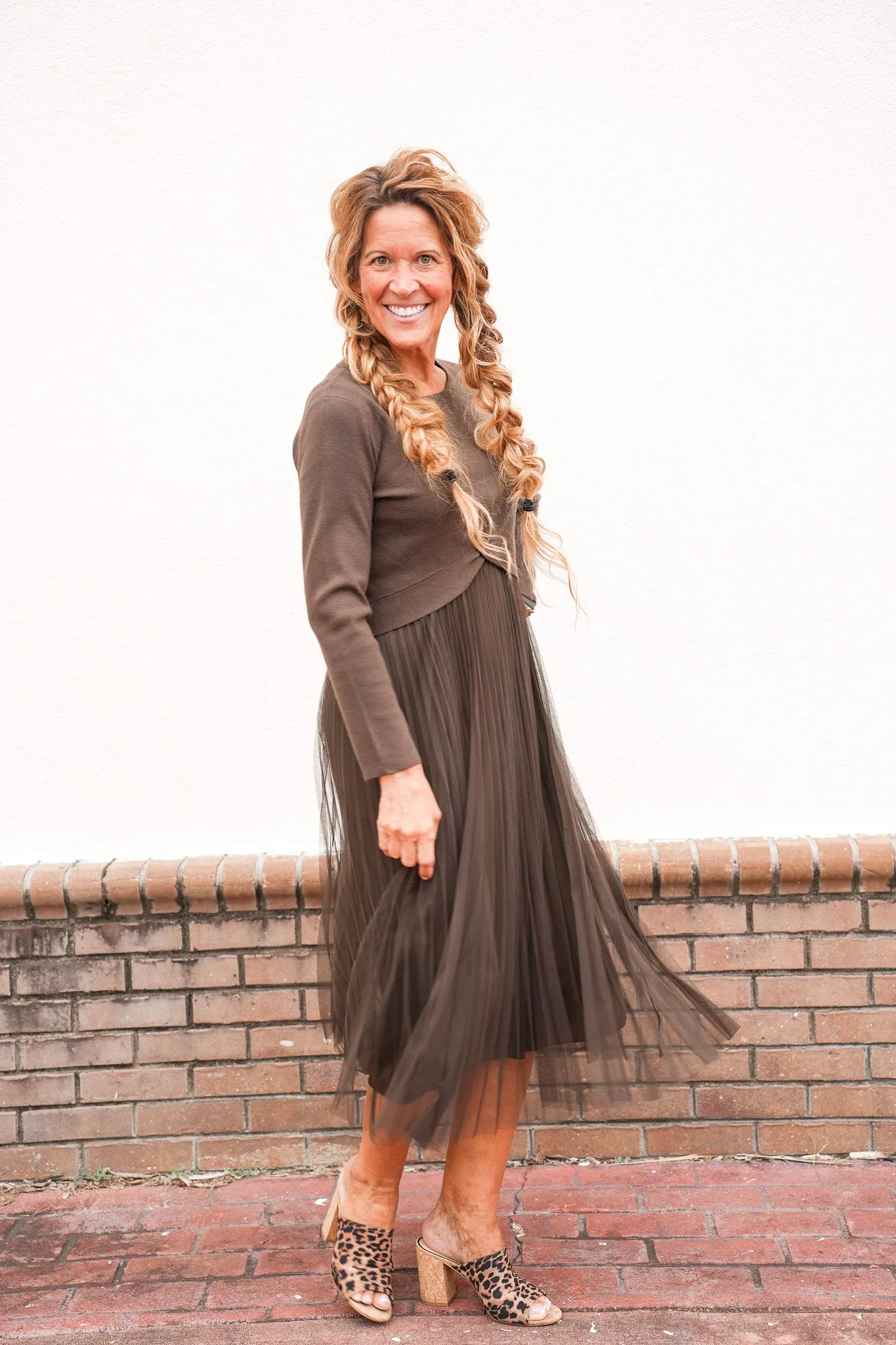 Twist Sweater Dress Set